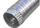 3 in. x 8 ft. Silver Uninsulated Flexible Air Duct