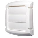4 in. Louvered Exhaust Cap in White