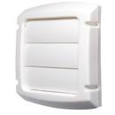 Dundas Jafine White Louvered Exhaust Cap in White 