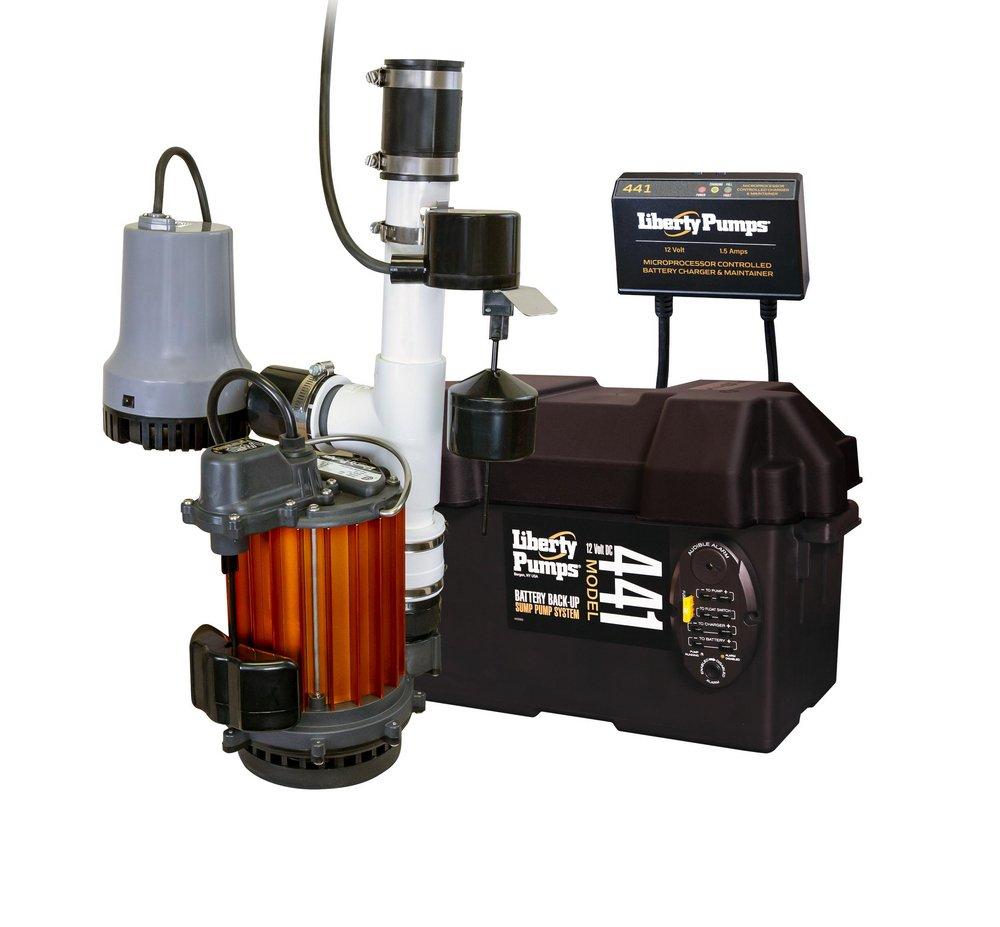 Liberty Pumps 1/3 HP Poly Aluminum SUMP COMBO 