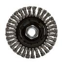 DEWALT Black Stainless Steel Silver Brazing Wire Wheel 