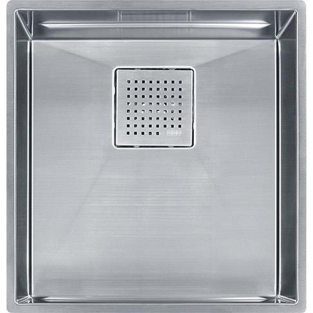 Franke Stainless Steel 16-7/8 x 17-3/4 in. No Hole Single Bowl Undermount Kitchen Sink 