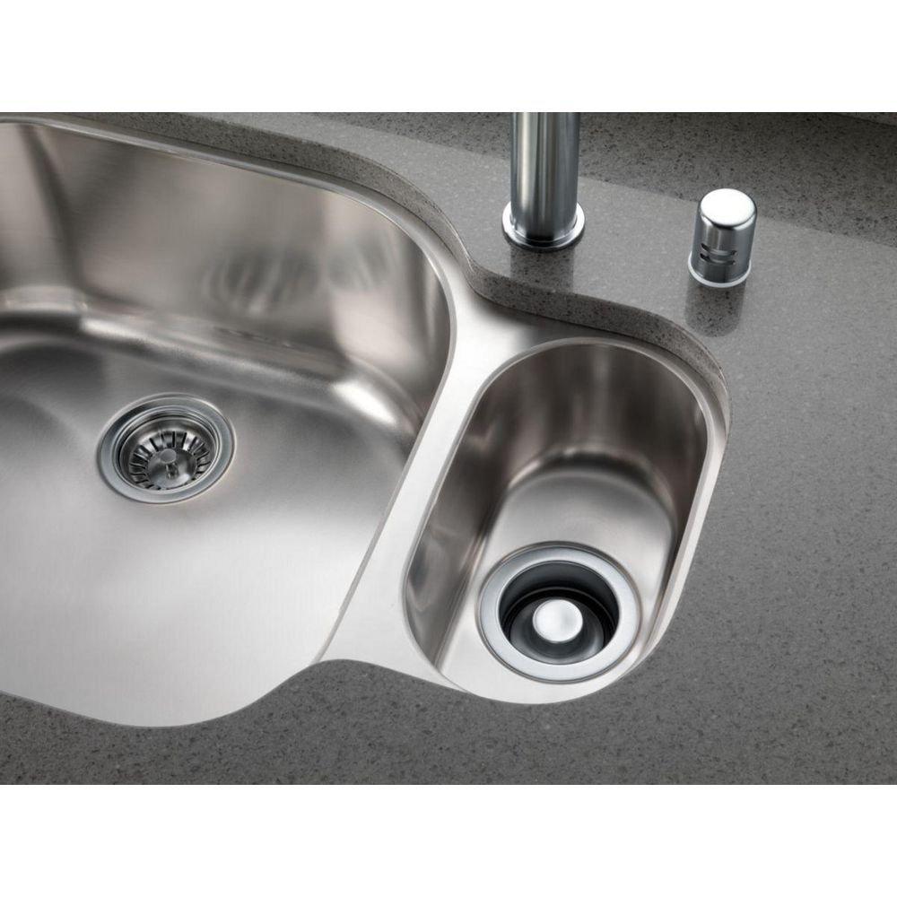 Delta Faucet Arctic Stainless 5/8 x 7/8 in. OD Tube Brass Air Gap 