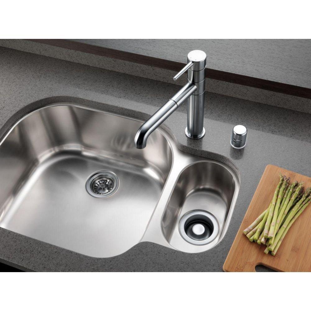 Delta Faucet Arctic Stainless 5/8 x 7/8 in. OD Tube Brass Air Gap 