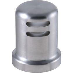 5/8 x 7/8 in. OD Tube Brass Air Gap in Arctic Stainless