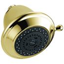 Delta Faucet Polished Brass Multi Function Full Body, Massage and Soft Drench Showerhead 