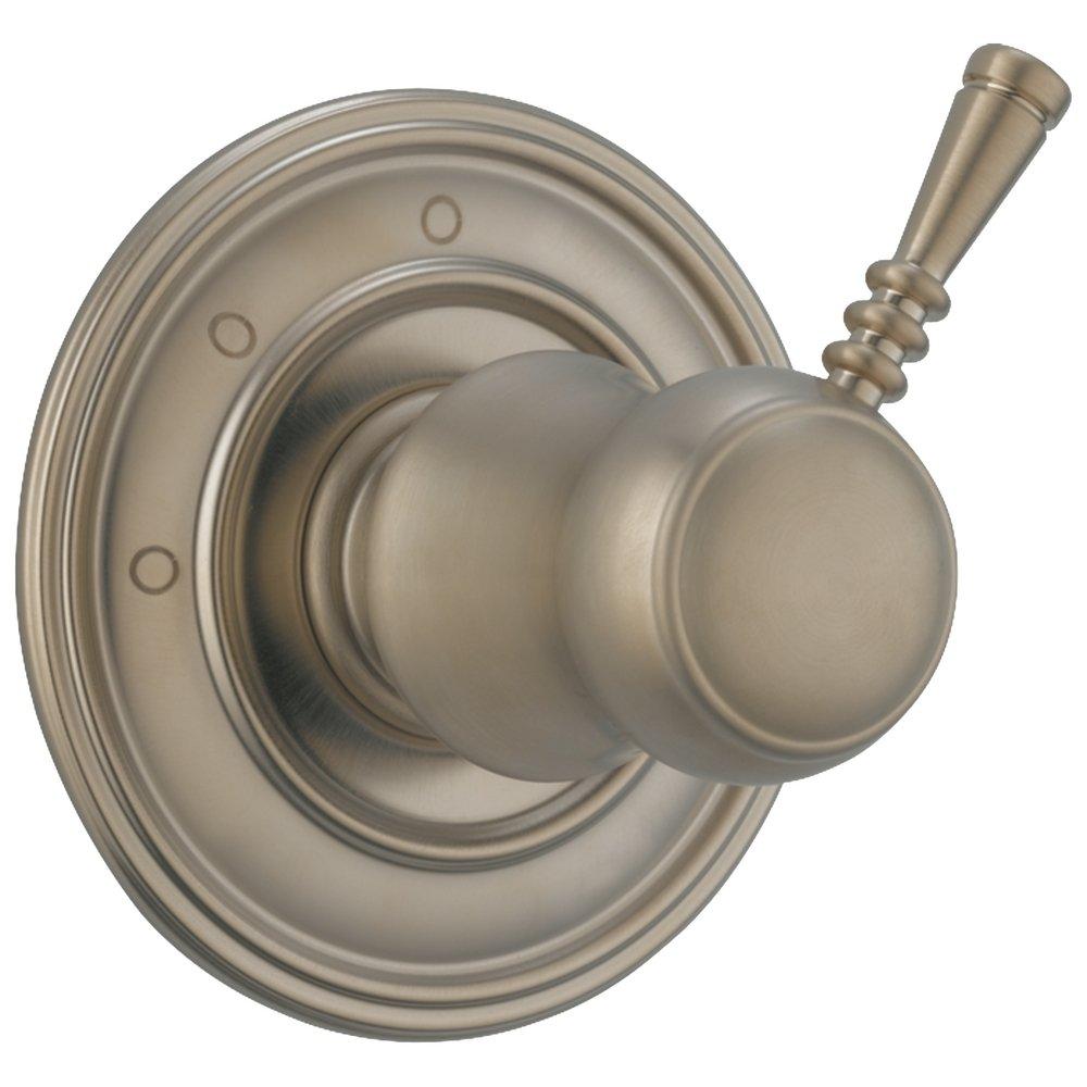 Brizo Brushed Nickel Tub and Shower Diverter Valve with Single Lever Handle 
