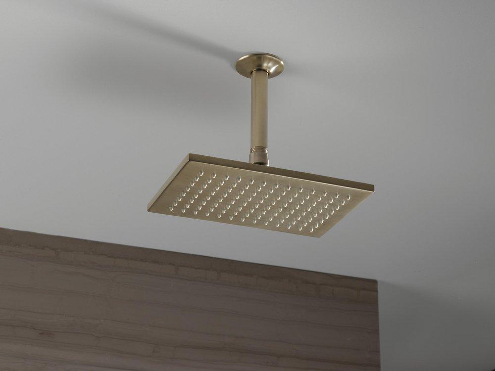 Brizo Brushed Nickel Single Function Full Spray Showerhead 