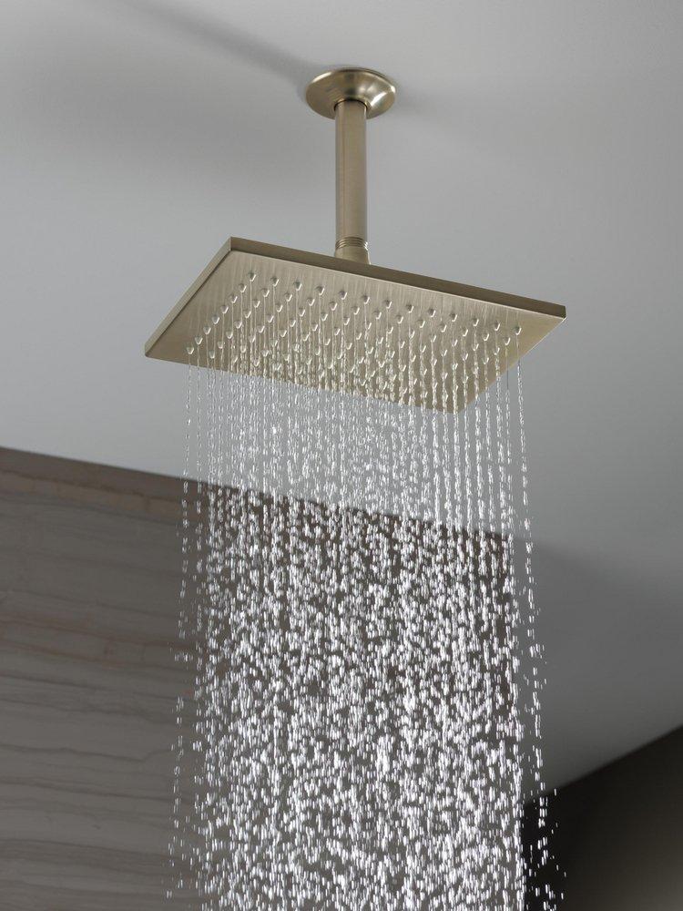 Brizo Brushed Nickel Single Function Full Spray Showerhead 