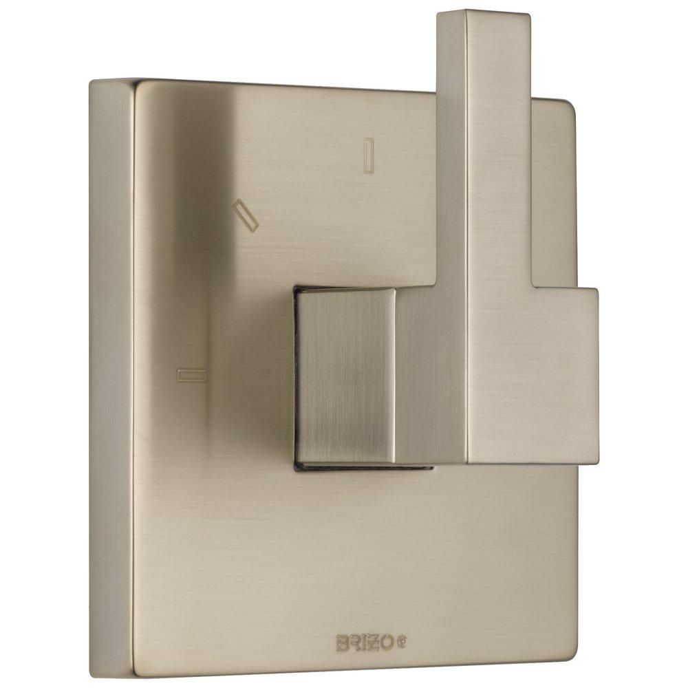 Brizo Brushed Nickel 3-Function Diverter Trim Only with Single Lever Handle 