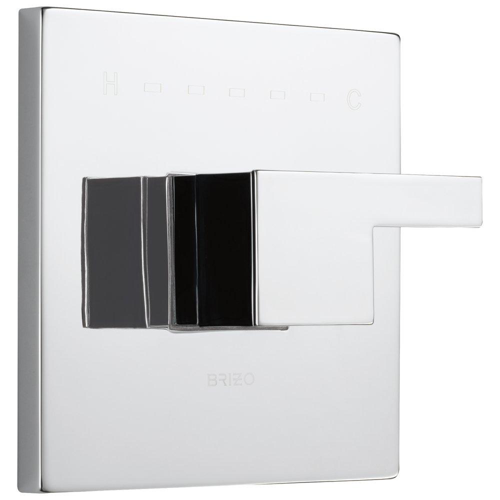 Brizo Chrome High Flow Temperature Control Trim 