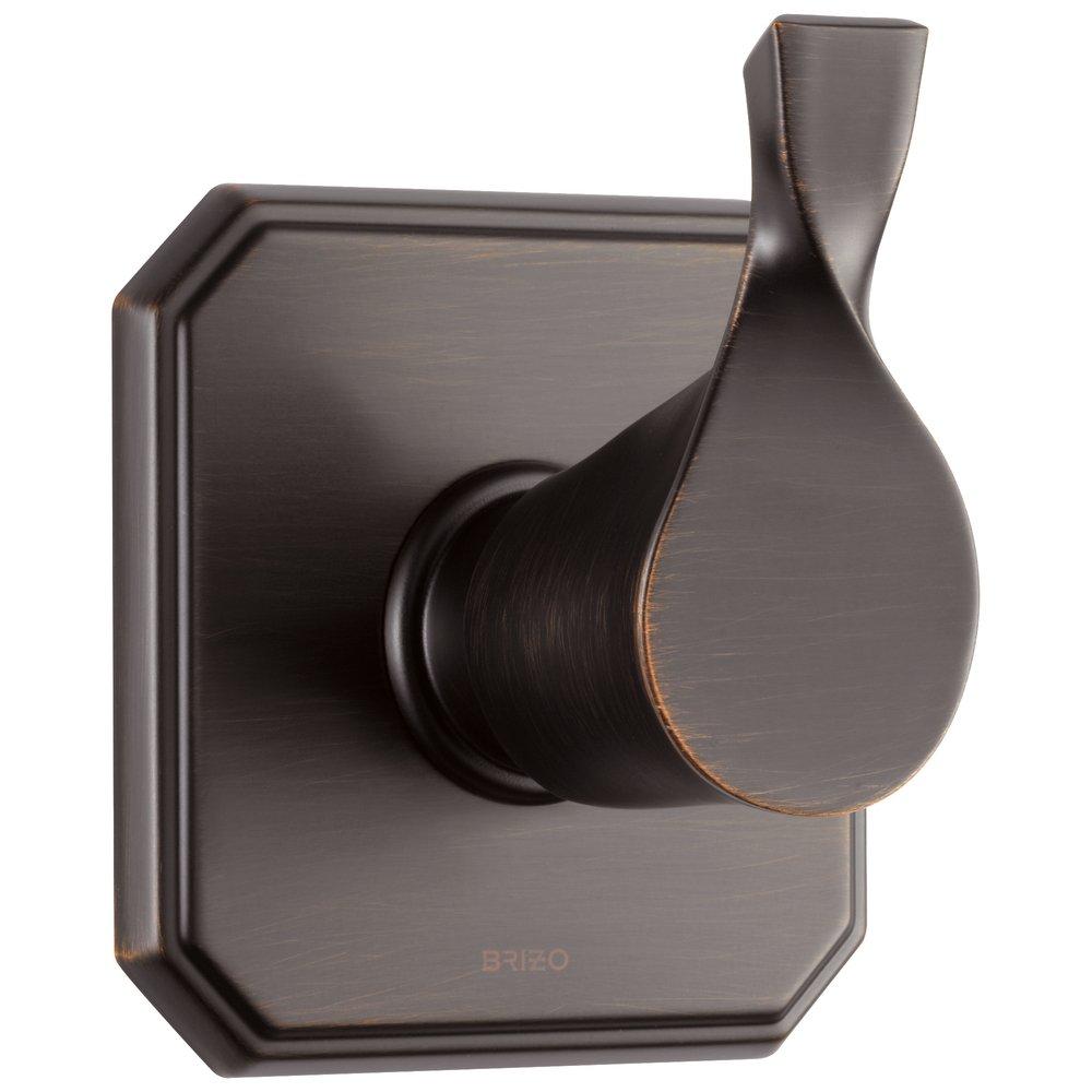 Brizo Venetian Bronze 3-Setting Tub and Shower Diverter Valve with Single Lever Handle 
