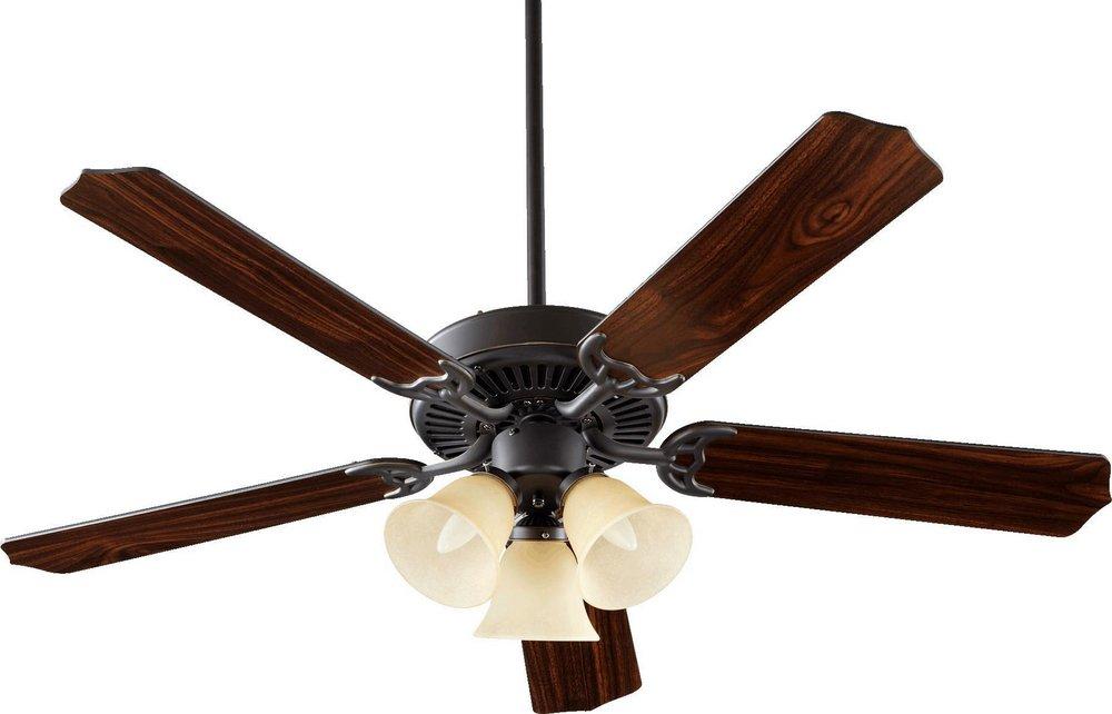 Quorum International Old World 60W 5-Blade Ceiling Fan with 52 in. Blade Span 