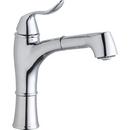 2.2 gpm 1-Hole Single Lever Handle Pull-Out Kitchen Faucet in Polished Chrome
