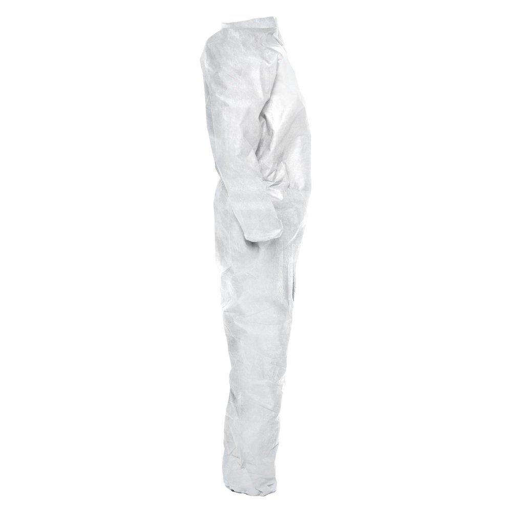 KleenGuard&trade; White Microforce&trade; Barrier Fabric Coverall in White 