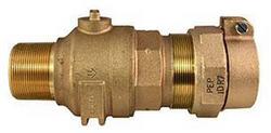 2 in. CC x Pack Joint Brass Corporation Stop