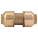 SharkBite&reg; Natural Brass Push Brass Coupling 