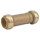 SharkBite&reg; Natural Brass Push Brass Coupling 