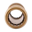 SharkBite&reg; Natural Brass Push Brass Coupling 