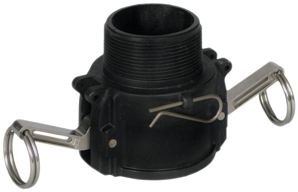 Dixon Valve & Coupling Part "B" Polypropylene FPT Quick Connect Coupler x MPT 