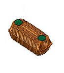 Infiltrator Systems Compartment Pump Tank with Plumbing 