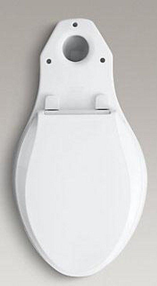 KOHLER White 1.28 gpf Elongated Toilet Bowl 