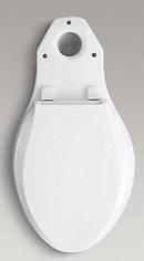 KOHLER White 1.28 gpf Elongated Toilet Bowl 