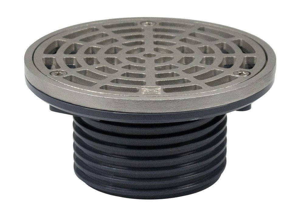 Sioux Chief 3 in. Push Joint Ductile Iron Floor Drain 