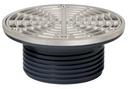 Sioux Chief Hub Plastic Stainless Steel Floor Drain 