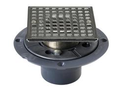 2 in. Inside Caulk Plastic Chrome Shower Drain