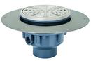 Sioux Chief Hub Plastic Stainless Steel Floor Drain 