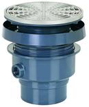 Sioux Chief Hub Plastic Stainless Steel Floor Drain 