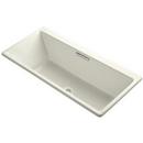 66-15/16 x 31-1/2 in. Drop-In Bathtub with Center Drain in Biscuit