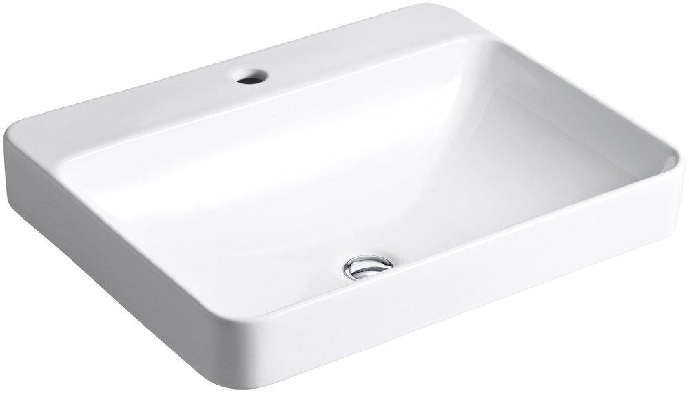 KOHLER White Drop-in Vessel 
