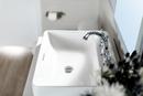 KOHLER White 23 in. Drop-in or Vessel Mount Rectangular Vitreous China Bathroom Sink 