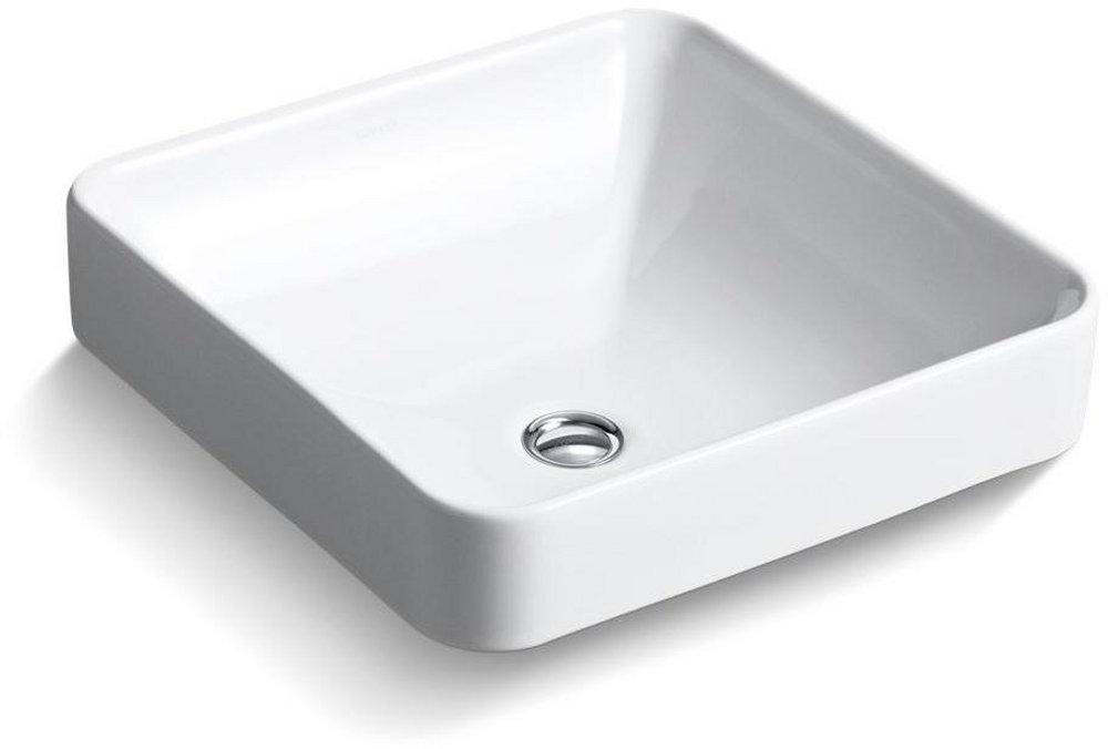 KOHLER White Drop-in Vessel 