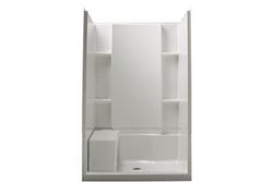 Shower Seat in White