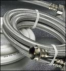 Savard Plumbing 1/2 x 7/8 in. IPS x Ballcock Stainless Steel Connector with Nut 