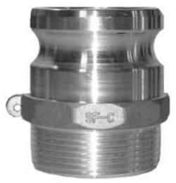 2 in. Male Adapter x MNPT Aluminum Coupling