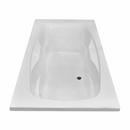 72 x 42 in. Whirlpool Drop-In Bathtub in White