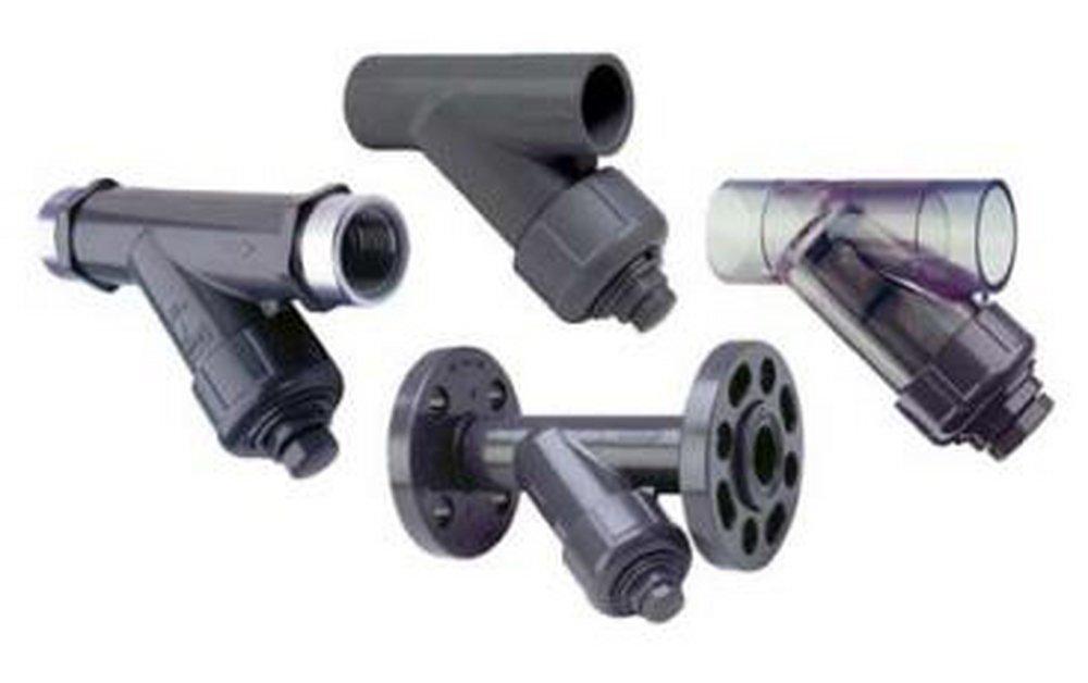 Spears&reg; Manufacturing Company Grey Socket Strainer PVC and EPDM Mesh Wye 