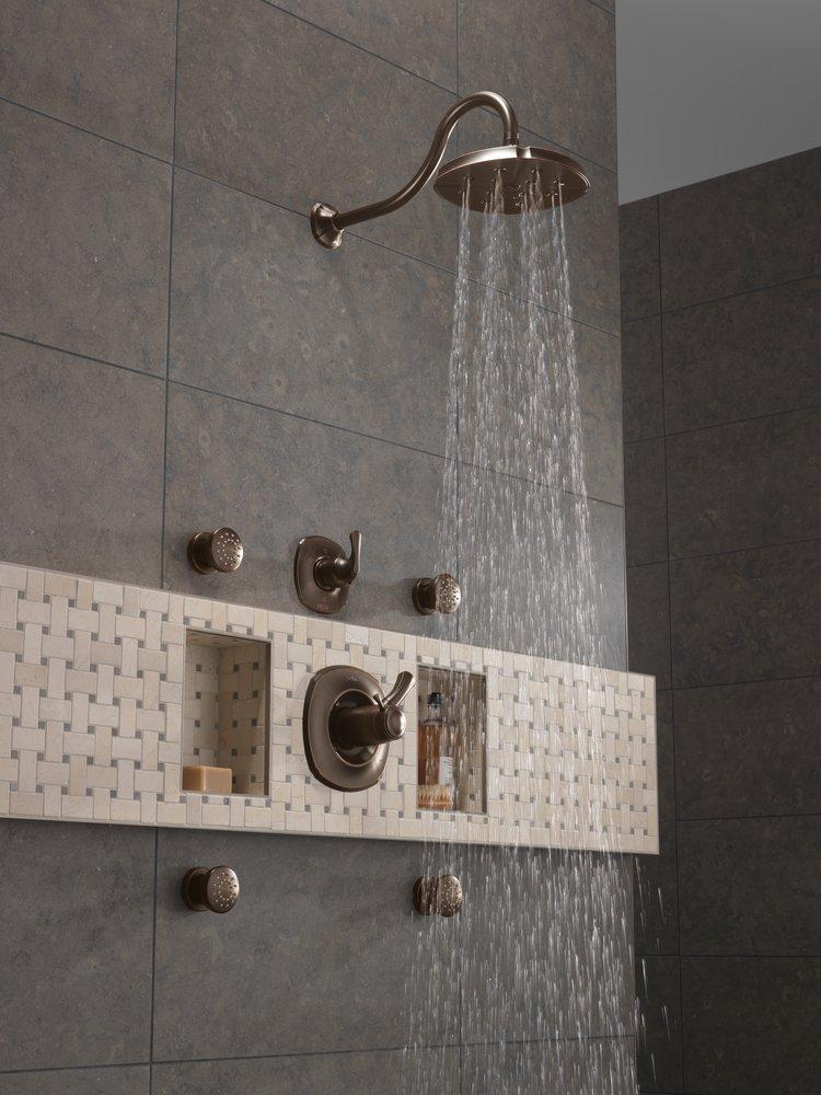 Delta Faucet Champagne Bronze 16 in. Shower Arm 