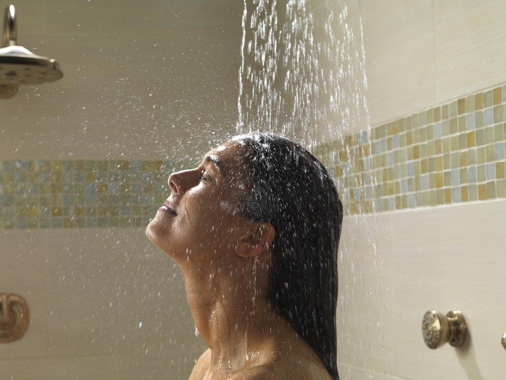 Delta Faucet Brilliance Champagne Bronze Single Function Body Spray 