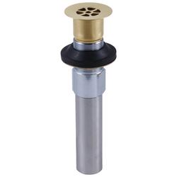 2-1/8 in. Bathroom Sink Drain in Champagne Bronze