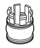 Delta Faucet Brilliance&reg; Stainless End Cap 