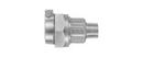 1 x 3-1/8 in. MIPT x Push-to-Connect Brass Water Service Coupling