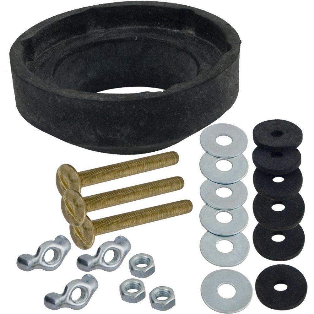 Lincoln Products&reg; Tank To Bowl Washer Kit 3 Bolt Set with Adapters 