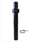 Centrotherm Eco Systems Black 39-2/5 in. Concentric Roof Termination 