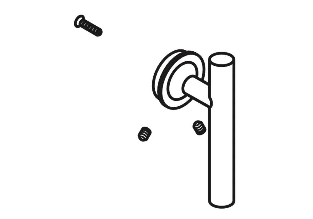 KOHLER Brushed Nickel Handle Kit 