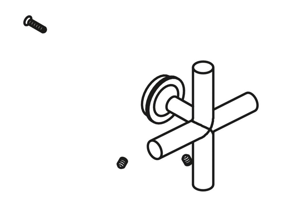 KOHLER Polished Chrome Handle Kit 